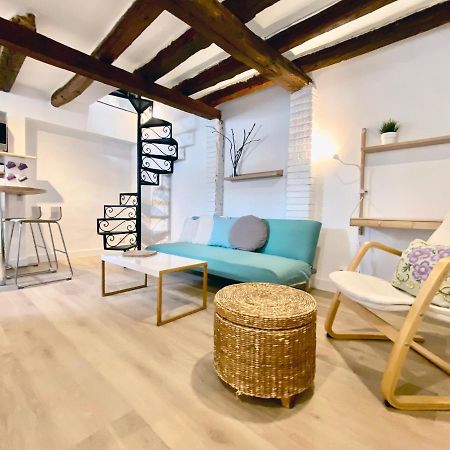 Charming Gran Via Attic Apartment Madrid Ngoại thất bức ảnh