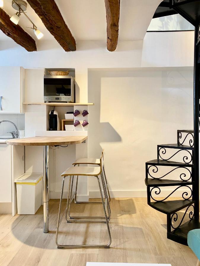 Charming Gran Via Attic Apartment Madrid Ngoại thất bức ảnh